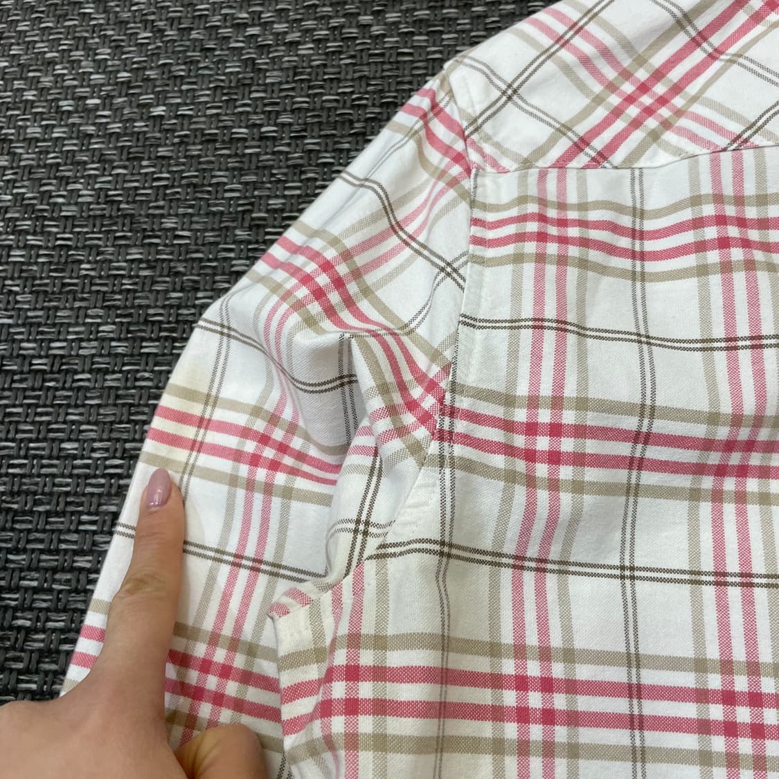 빈폴 레이디스 체크 긴팔 셔츠 100 상품이미지7