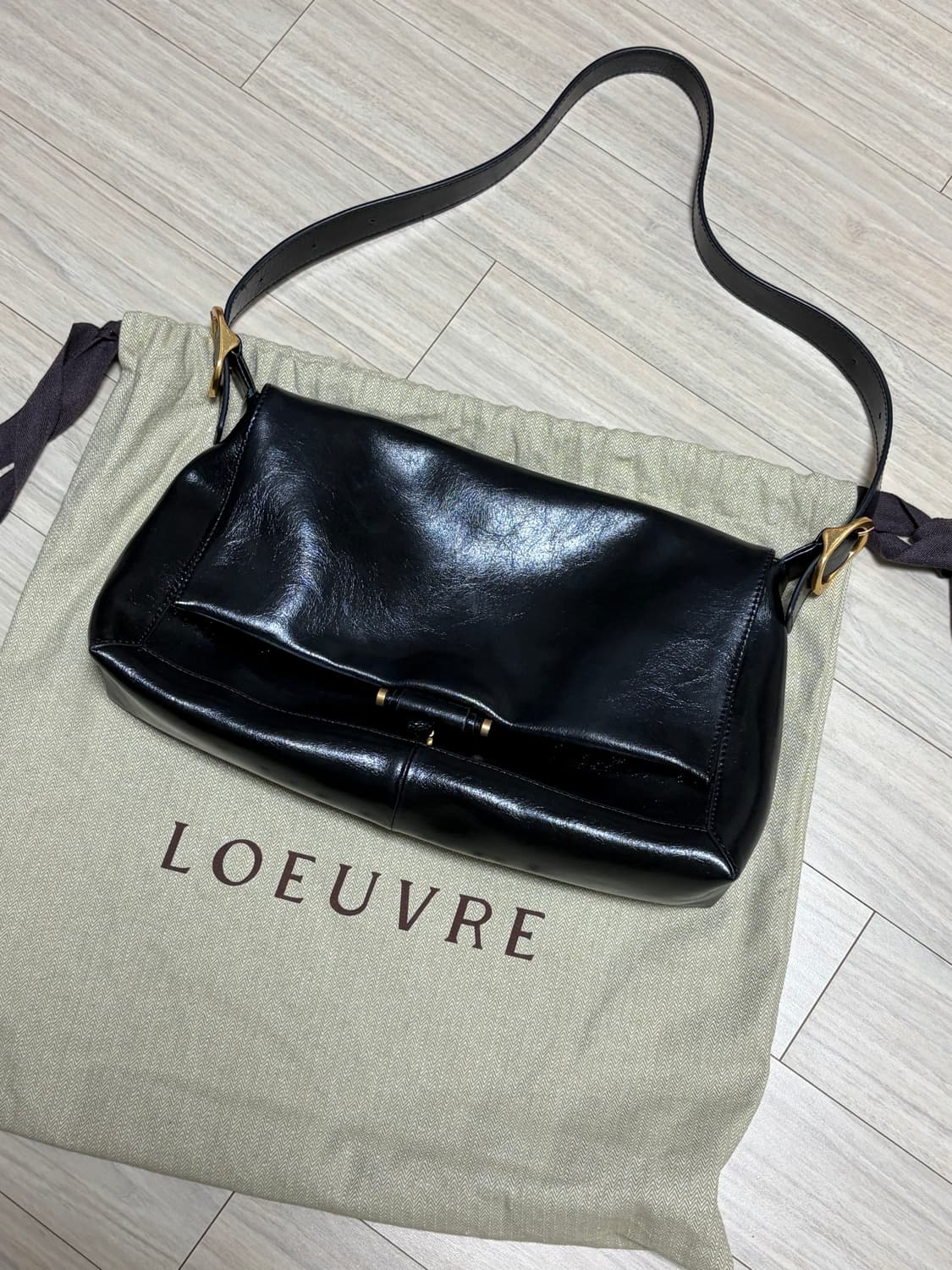 루에브르 삭드자뎅 라지 블랙 Sac de Jardin 숄더백 크로스백 상품이미지1