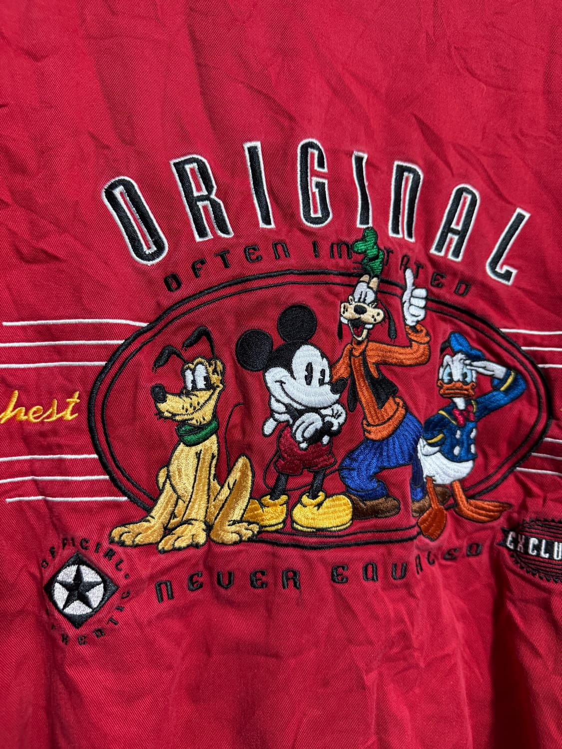 디즈니 미키마우스 바시티 자켓 L 상품이미지3