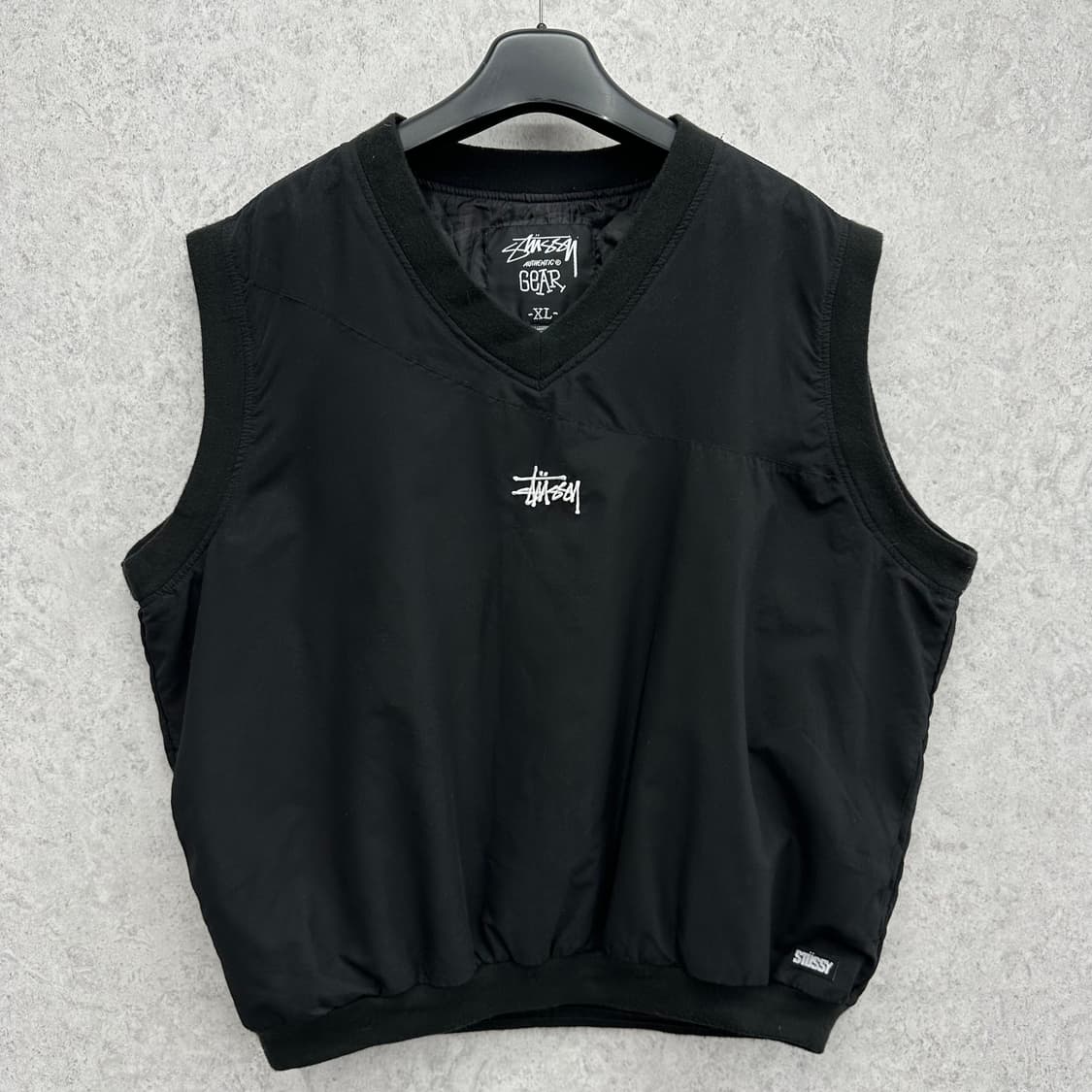 105 스투시 어센틱 기어 남자 오버핏 웜업 조끼 베스트 상품이미지1