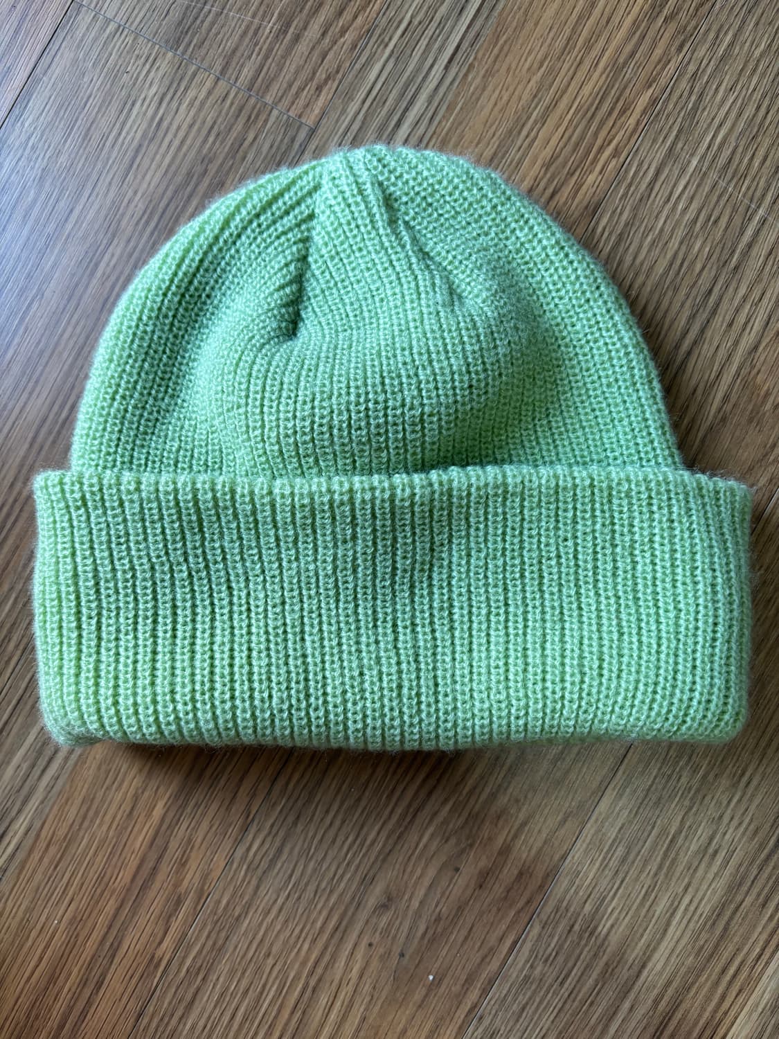 스투시 베이직비니 라임라이트 상품이미지3