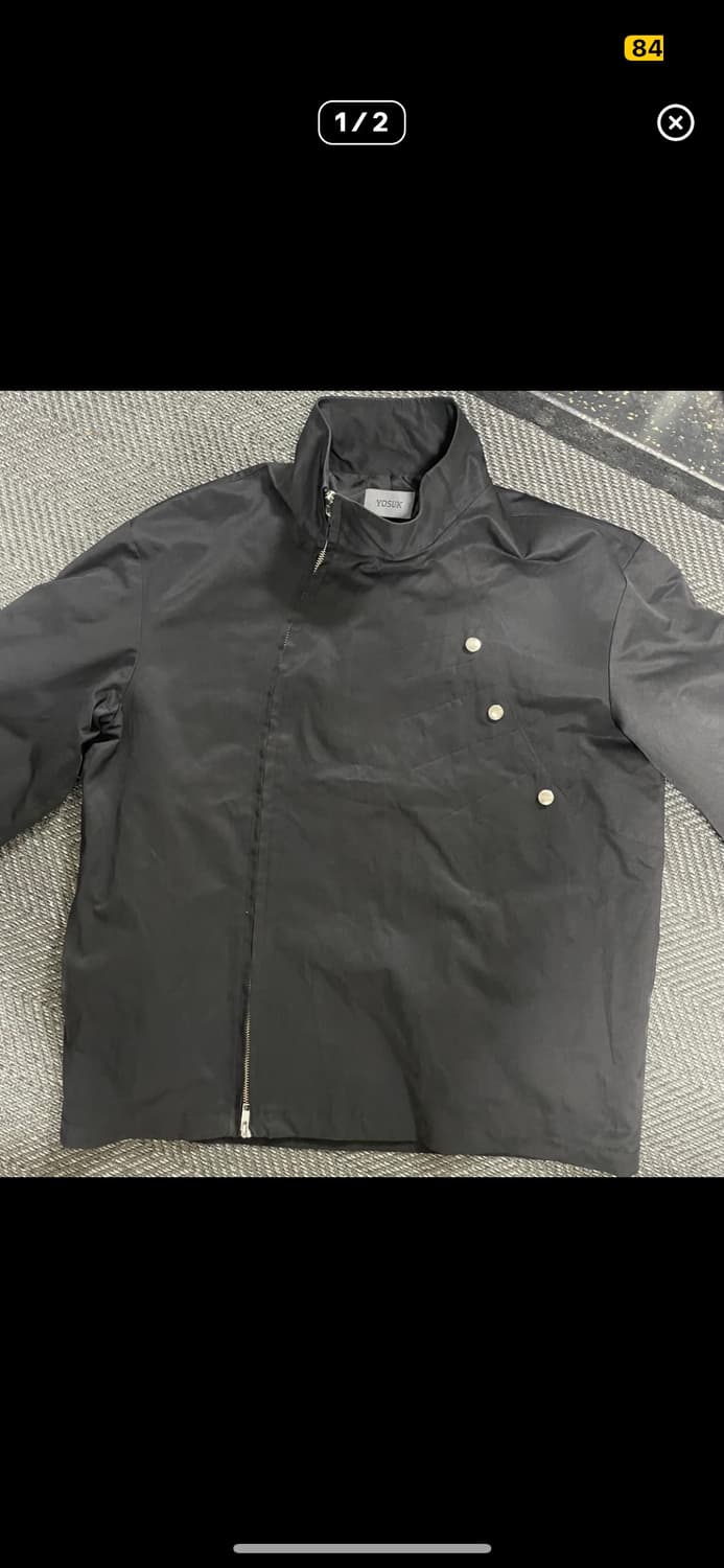 구매)요석 yousk 커브 지퍼 자켓 상품이미지1