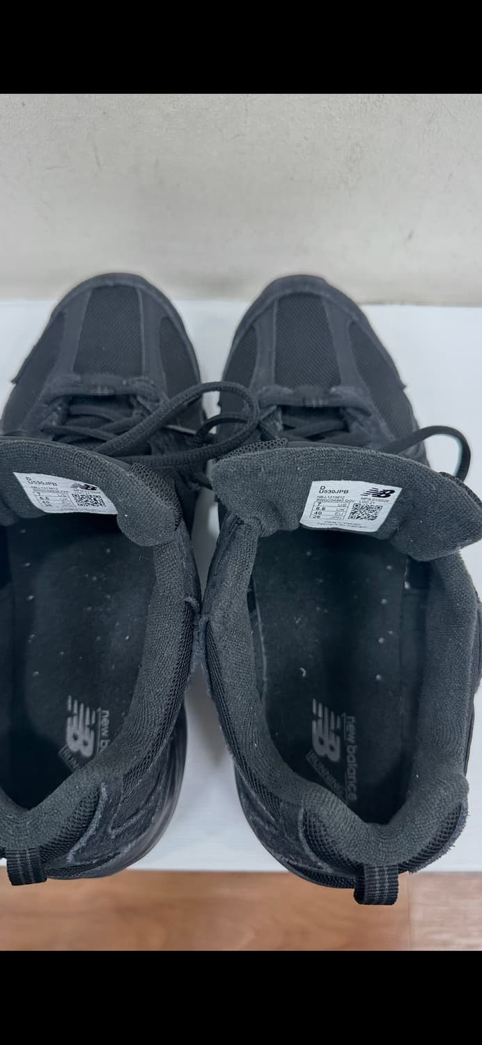 뉴발란스 530 올검 트리플 블랙 U530JPB (250) 상품이미지3