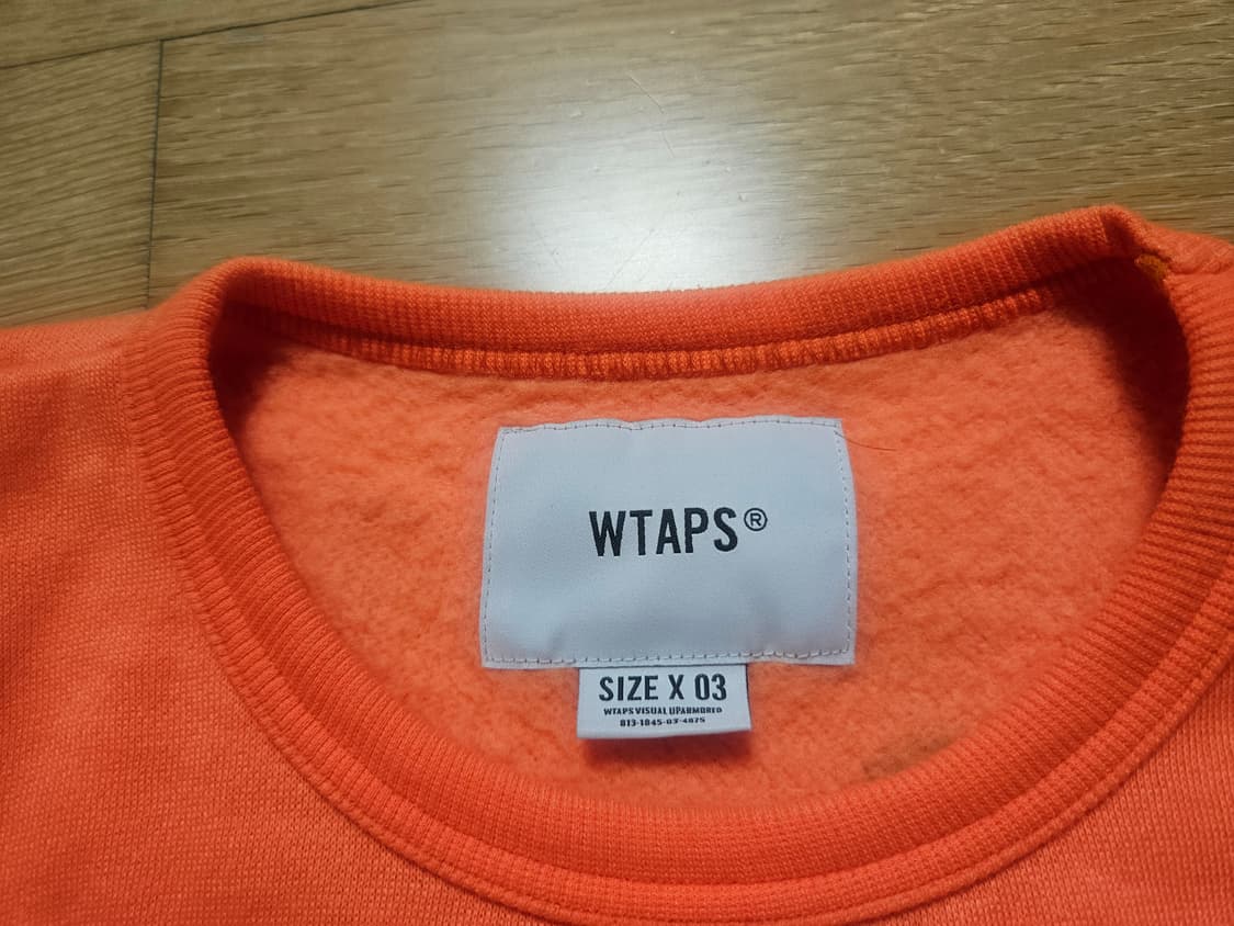 Wtaps 크루넥 기모 스웻 상품이미지3