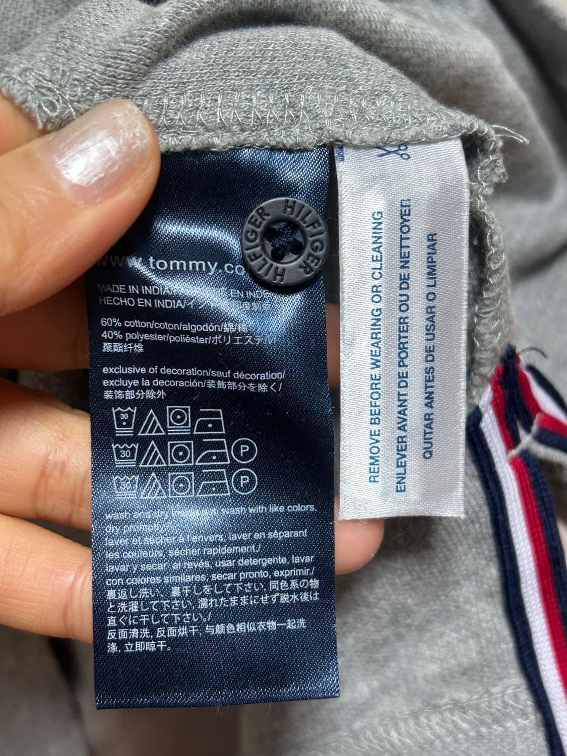 타미힐피거 남성 폴로 티셔츠 L 상품이미지4