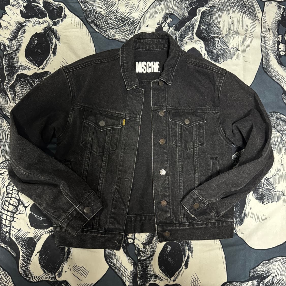 미스치프 흑청데님 자켓 S사이즈 상품이미지1