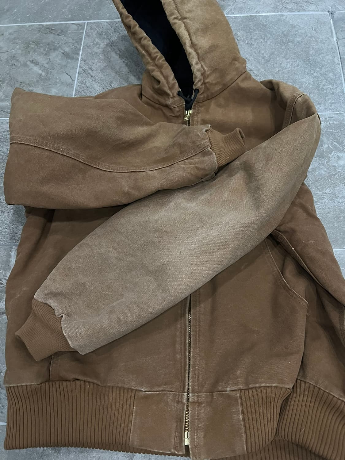 (L)칼하트 덕 액티브 후드자켓 J130 BRN 칼하트브라운 상품이미지7