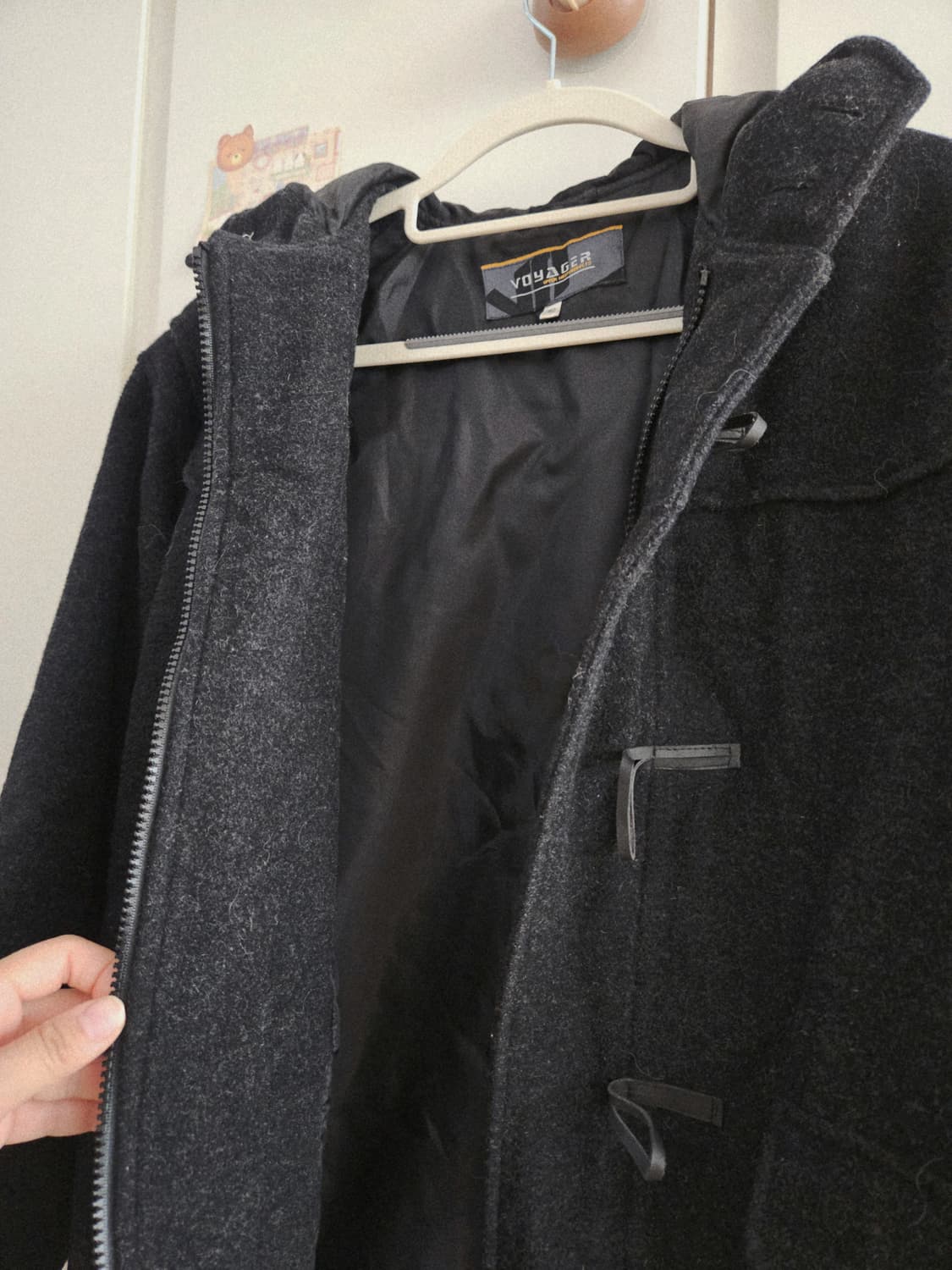 빈티지 모리걸 더플코트 떡볶이 울코트 상품이미지3