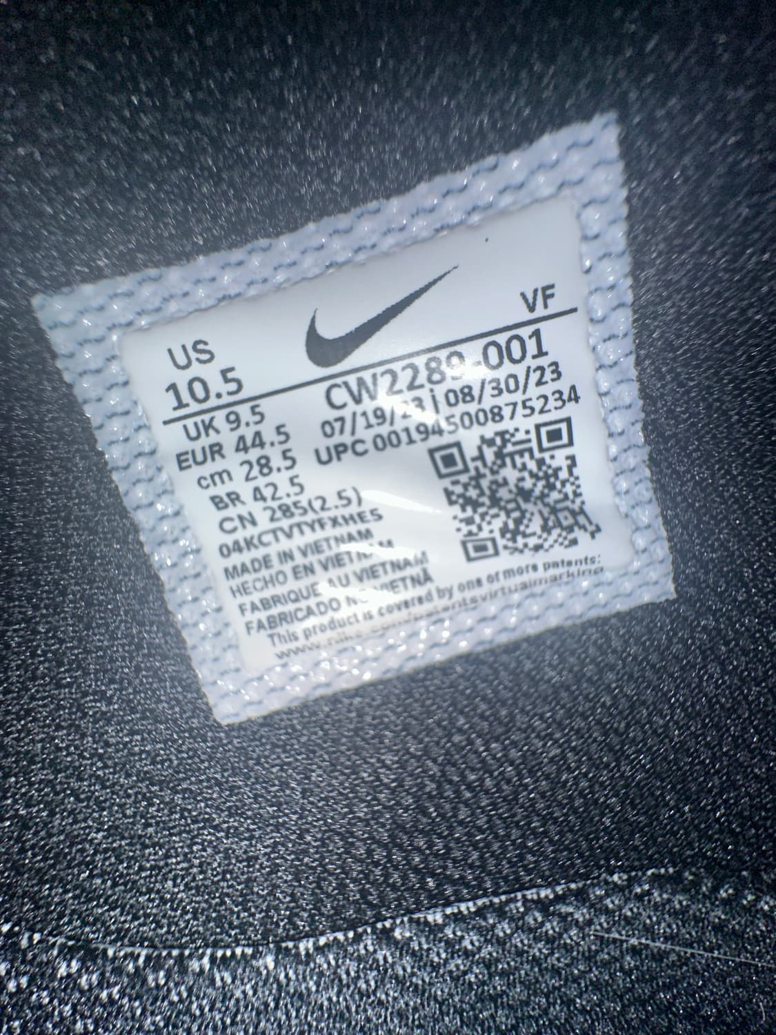 [285] 나이키 에어포스 1 미드 블랙 상품이미지9