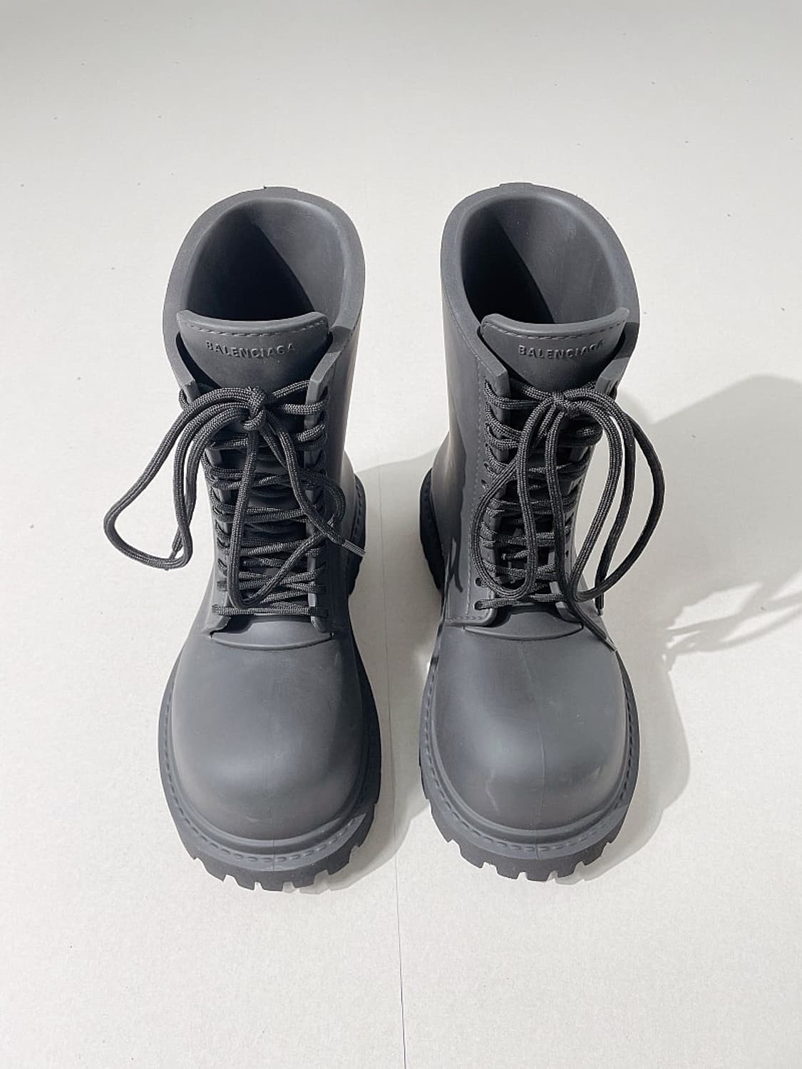 (정품/새상품) 발렌시아가 남성 블랙 풀 에바 스테로이드 부츠 상품이미지2