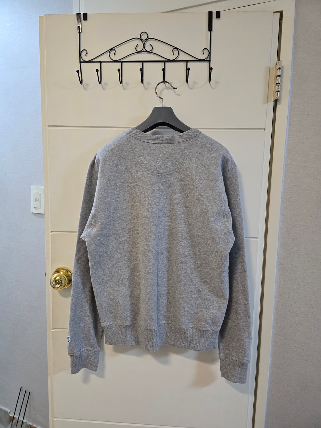 챔피온 맨투맨 L 회색 (남/여) 상품이미지2