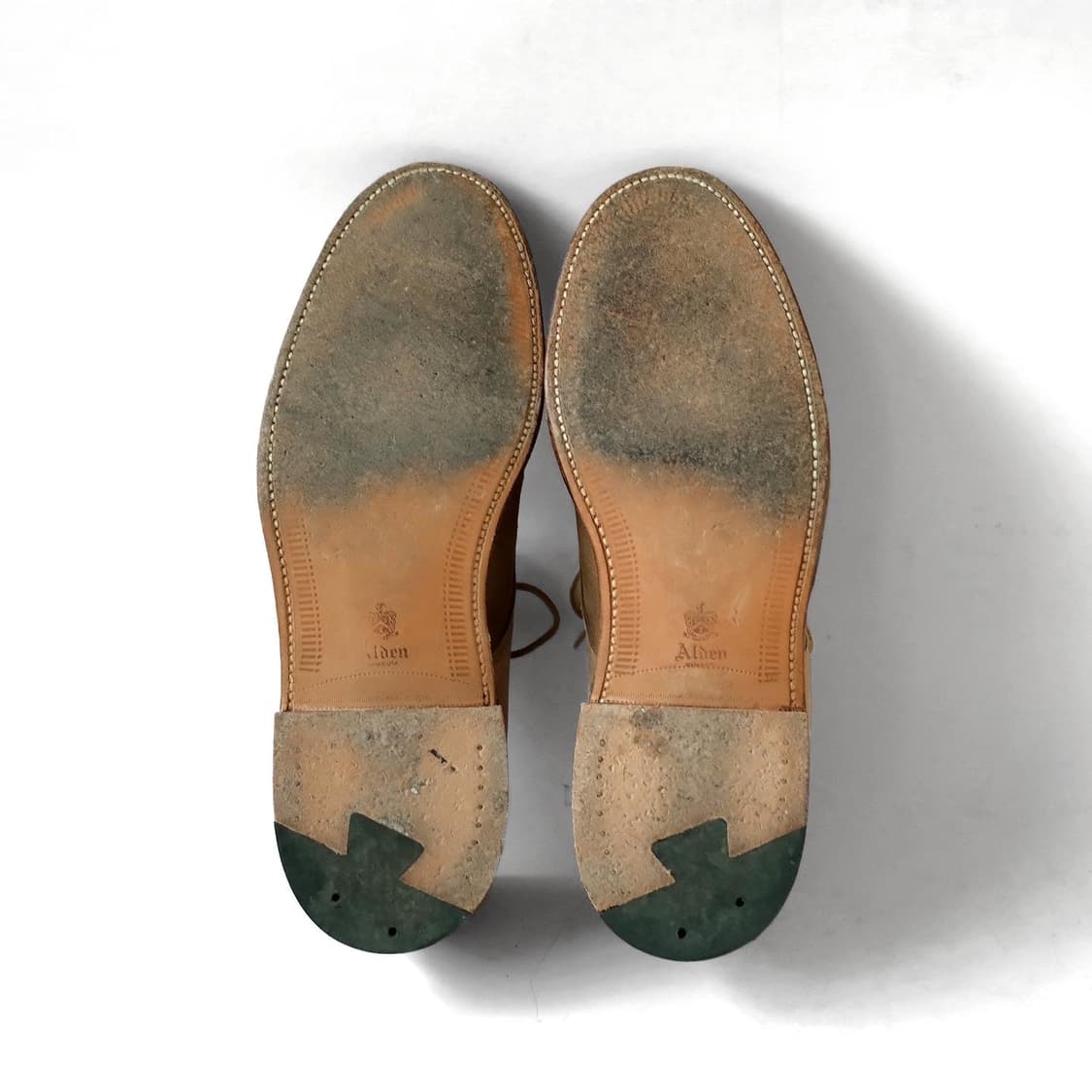 알든 N6401 8.5D 언라인드 탄 스웨이드 더비슈즈 상품이미지10