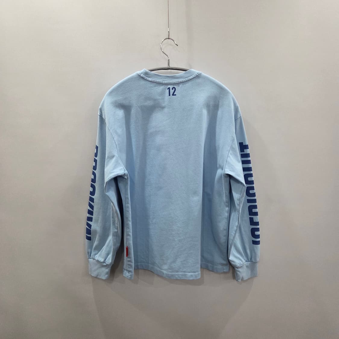 아이스비스킷 키즈 롱슬리브 스카이블루 165 상품이미지4