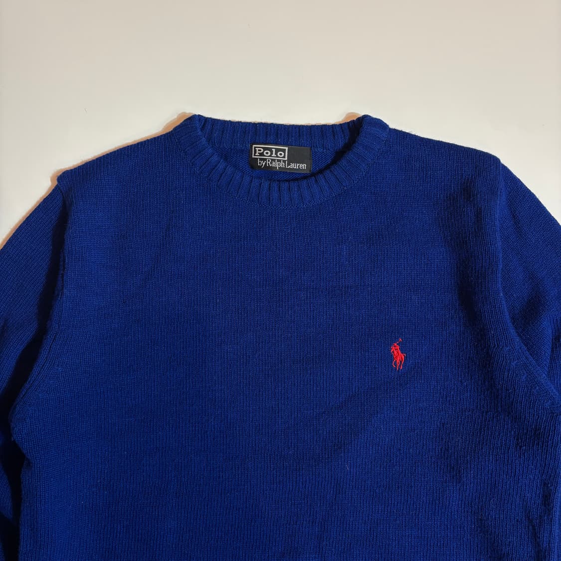 폴로 랄프로렌 블루 니트 스웨터 상품이미지2