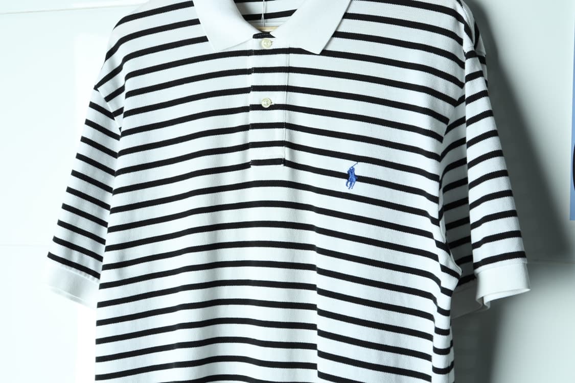 (L-3XL) 폴로 랄프로렌 반팔 카라 티셔츠 USA 흰검-H32908 상품이미지5