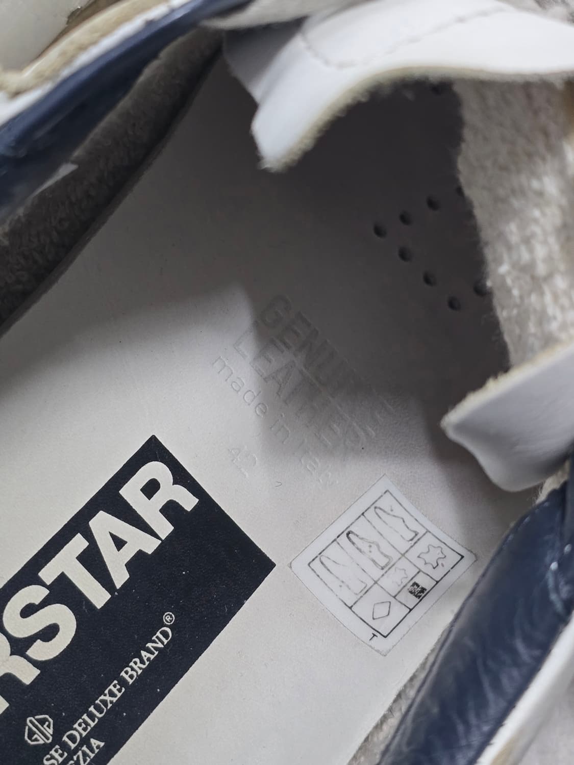 골든구스 화이트 빈티지 스니커즈 42 상품이미지6