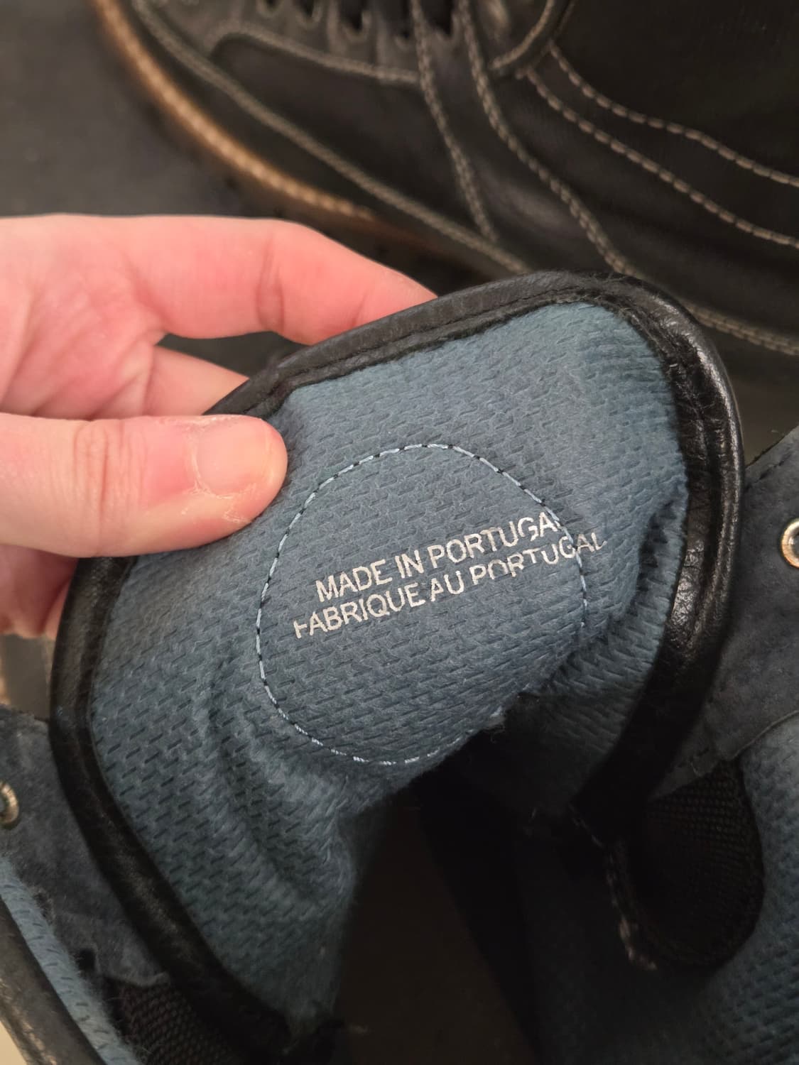 DIESEL 디젤 레더 캔버스 워커 부츠 상품이미지6