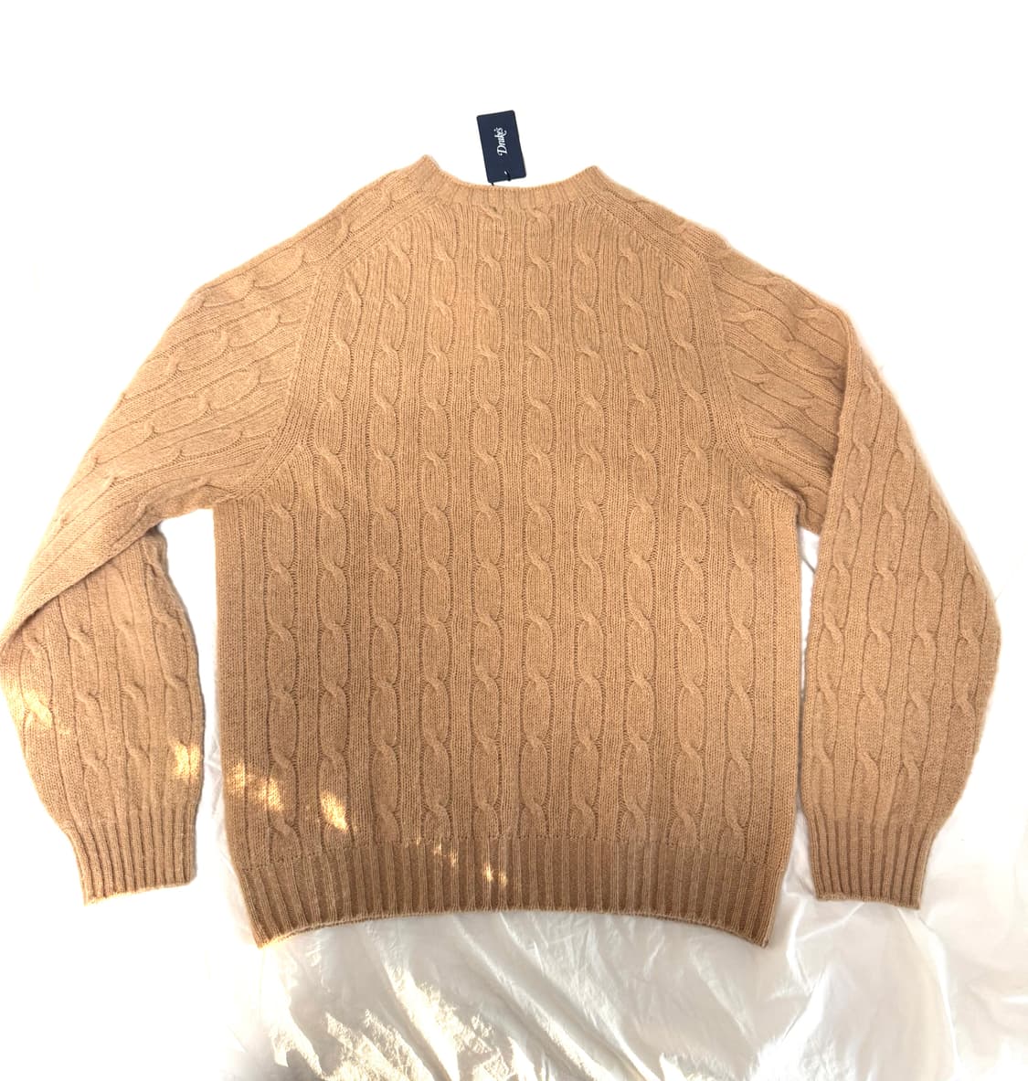 드레익스 브러쉬드 셔틀랜드 캐이블 니트 휘트 XL (새상품) 상품이미지7