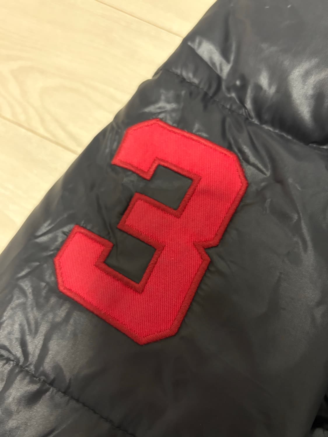 폴로 랄프로렌 유광패딩, 레드포니 오리털 패딩 M 상품이미지4