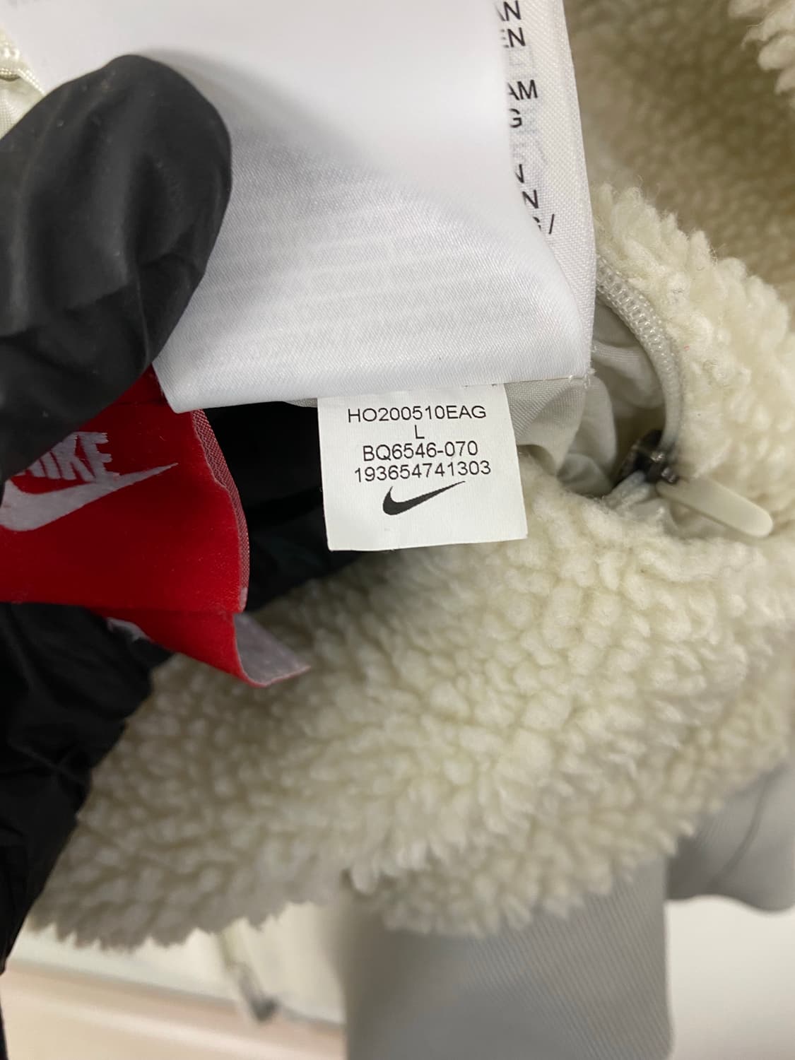 나이키 빅스우시 리버시블 쉐르파 플리스 자켓 L 상품이미지7