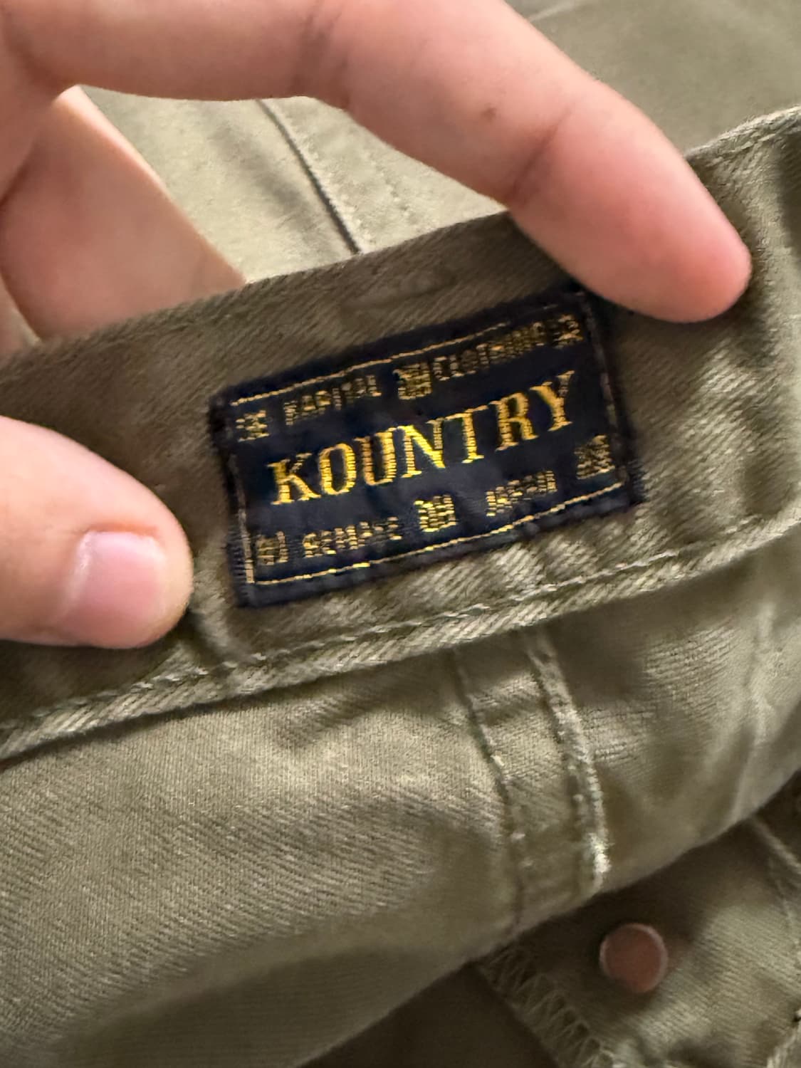 캐피탈 치노 멕시칸 턱시도 5P 오카길리 팬츠 카키 상품이미지3