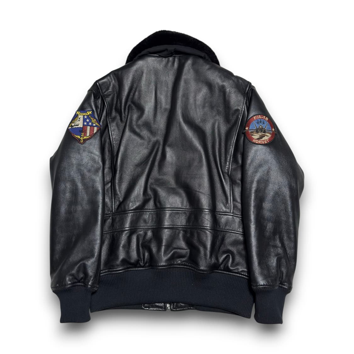 Schott NYC G-1 레더 플라이트 자켓 상품이미지2