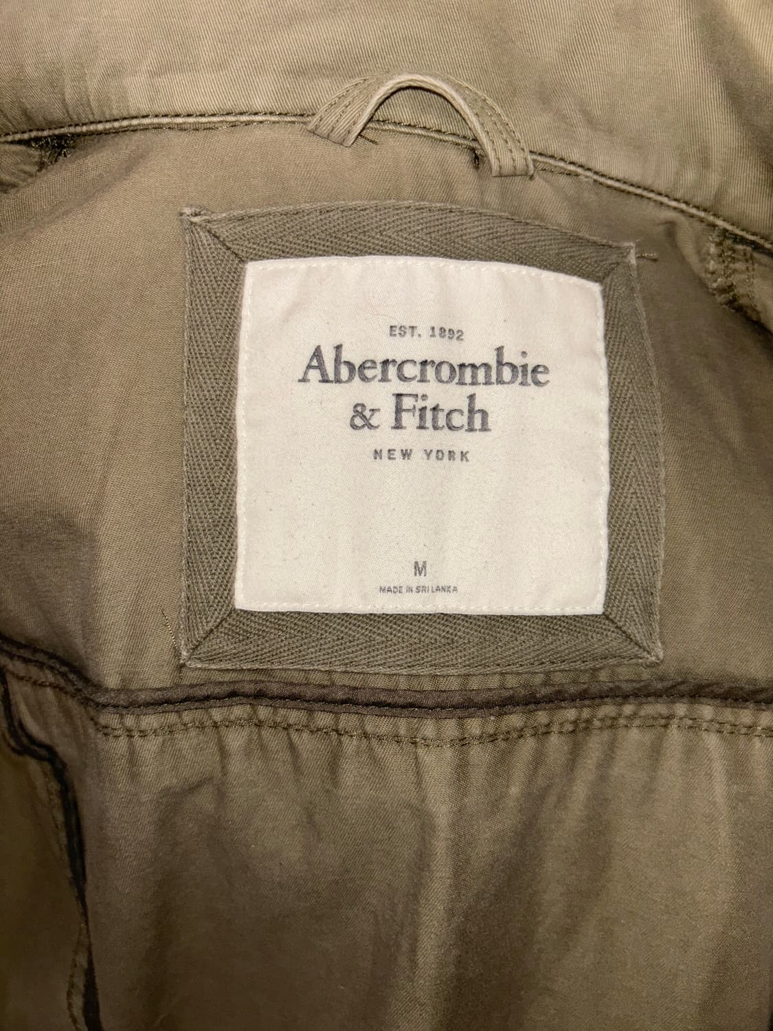 🚨연말세일🚨Abercrombie khaki jacket 상품이미지8