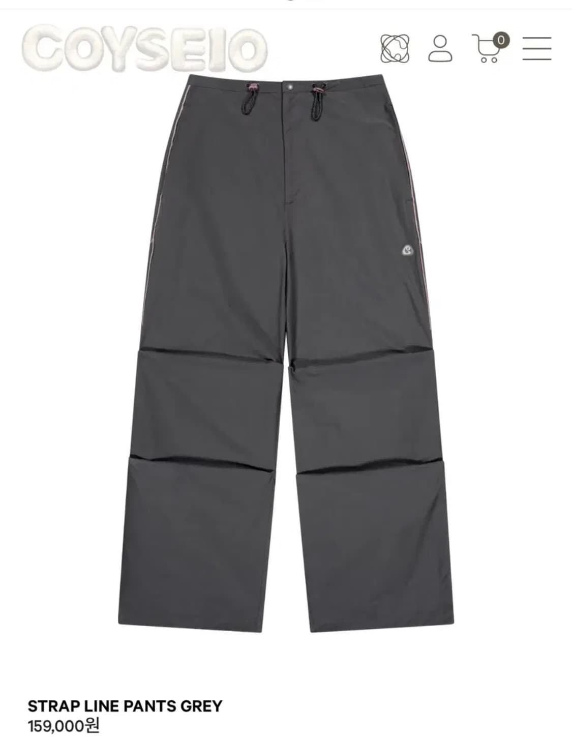 코이세이오 스트랩 라인 팬츠 (1) 상품이미지1