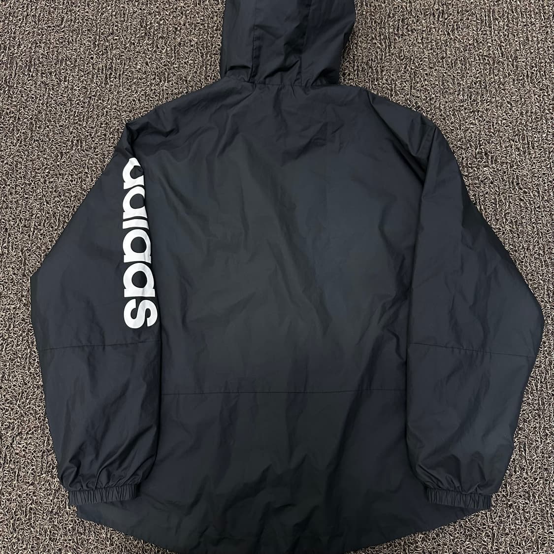 아디다스 경량 바람막이 자켓 블랙 S 상품이미지5