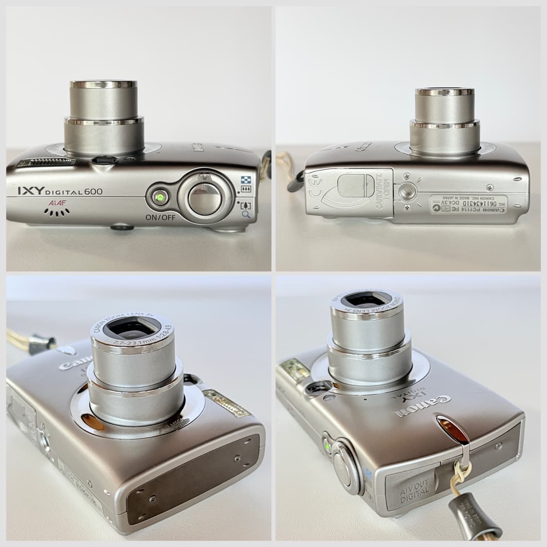 ✨프나 이채영픽✨캐논 IXY600 클래식 실버 /ixus700 빈티지디카 상품이미지8