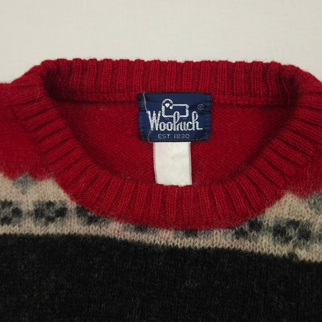 L(100)울리치 캐나다 코위찬 청둥오리 패턴 상품이미지4