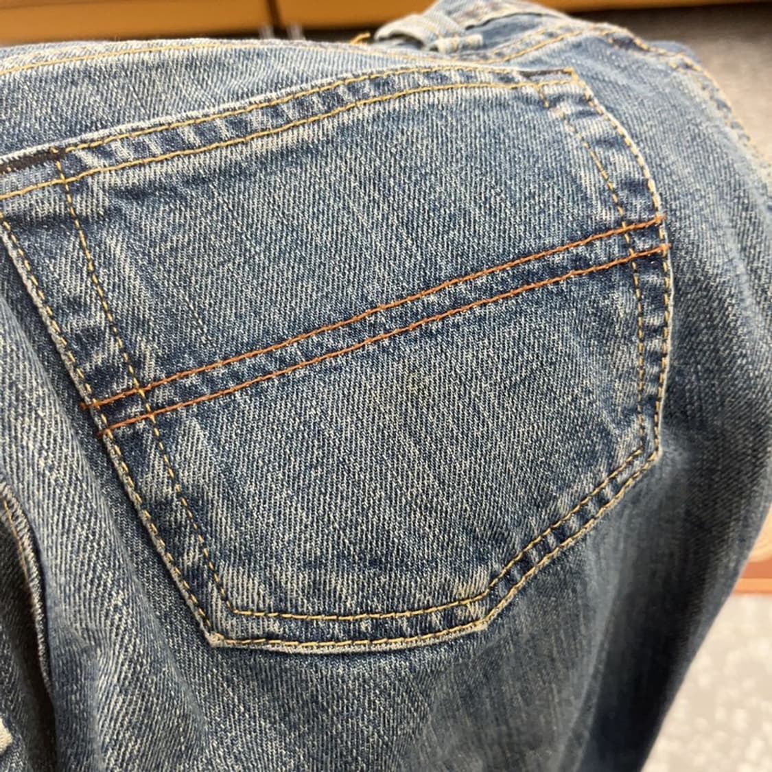 폴로 랄프로렌 올드스쿨 캐주얼 빈티지 워싱 데님팬츠 27인치 C09327 상품이미지6