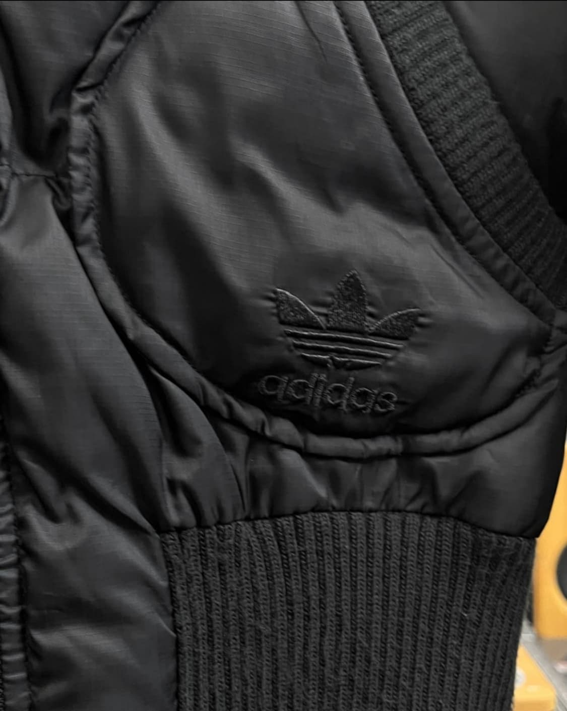 아디다스 00s 크롭 다운 패딩 블랙 상품이미지5