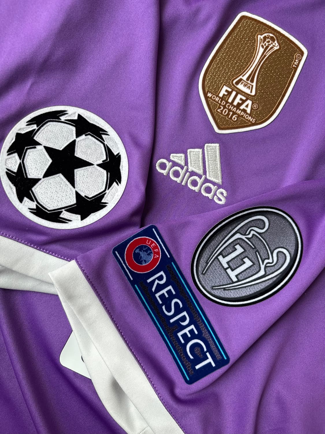 아디다스 16 17 레알 마드리드 어웨이 호날두 유니폼  상품이미지4