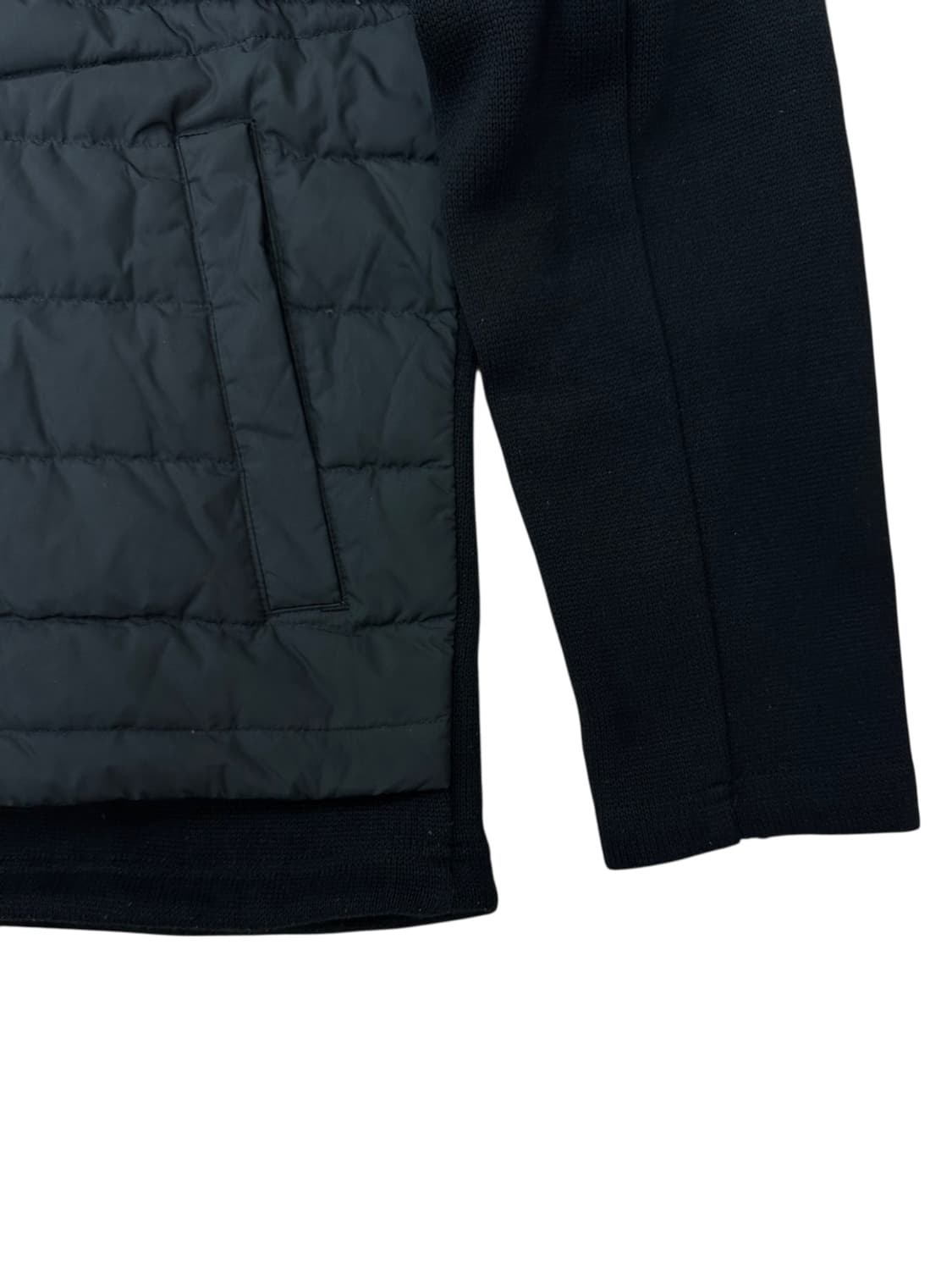 내셔널지오그래픽 구스다운 경량패딩+니트집업  블랙 (XL) 상품이미지7