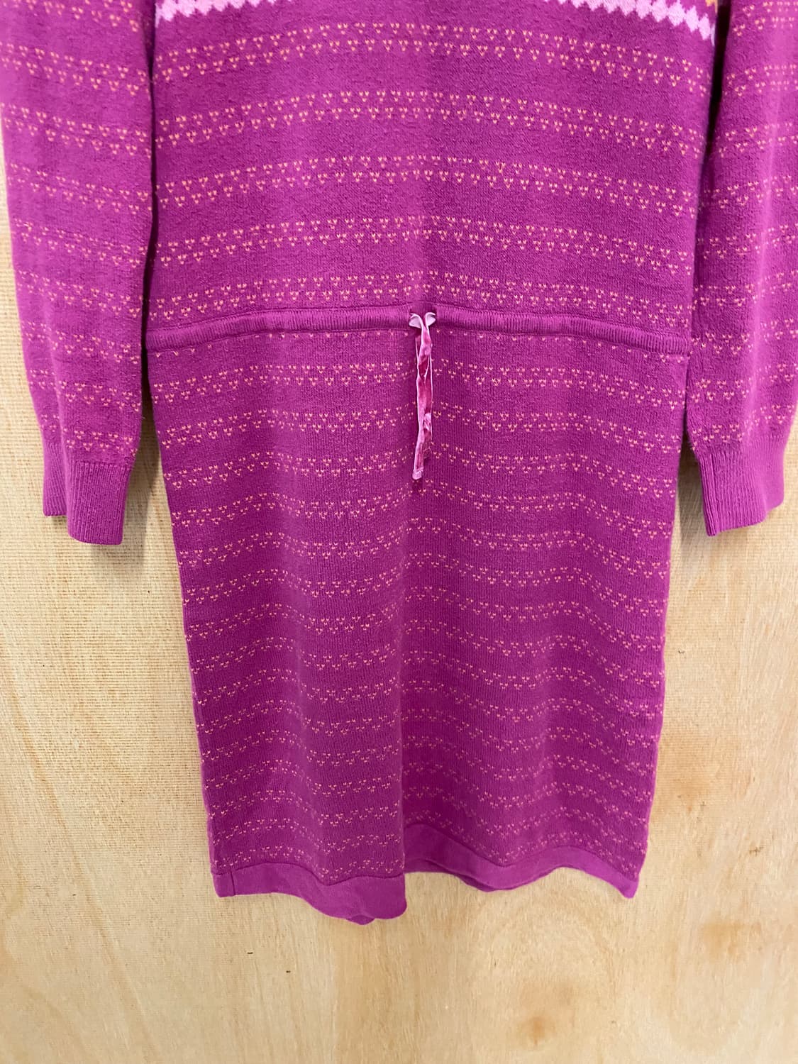 L.L. BEAN fair isle knit onepiece 페어아일 상품이미지3