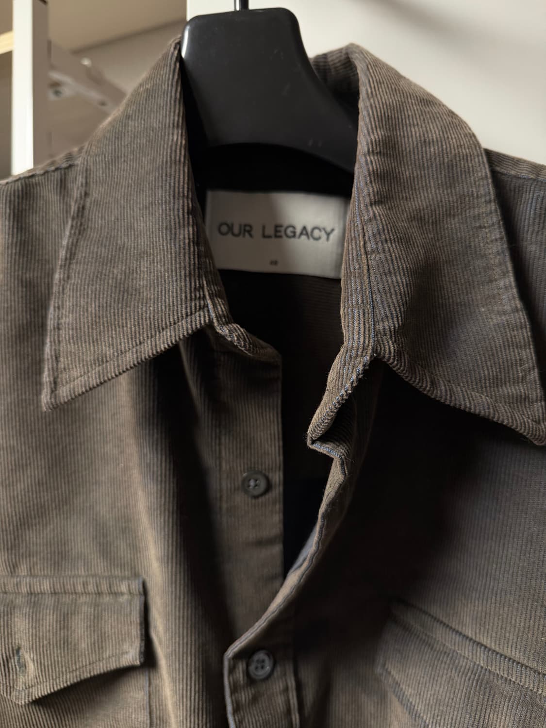 아워레가시 올리브 코듀로이셔츠 상품이미지2