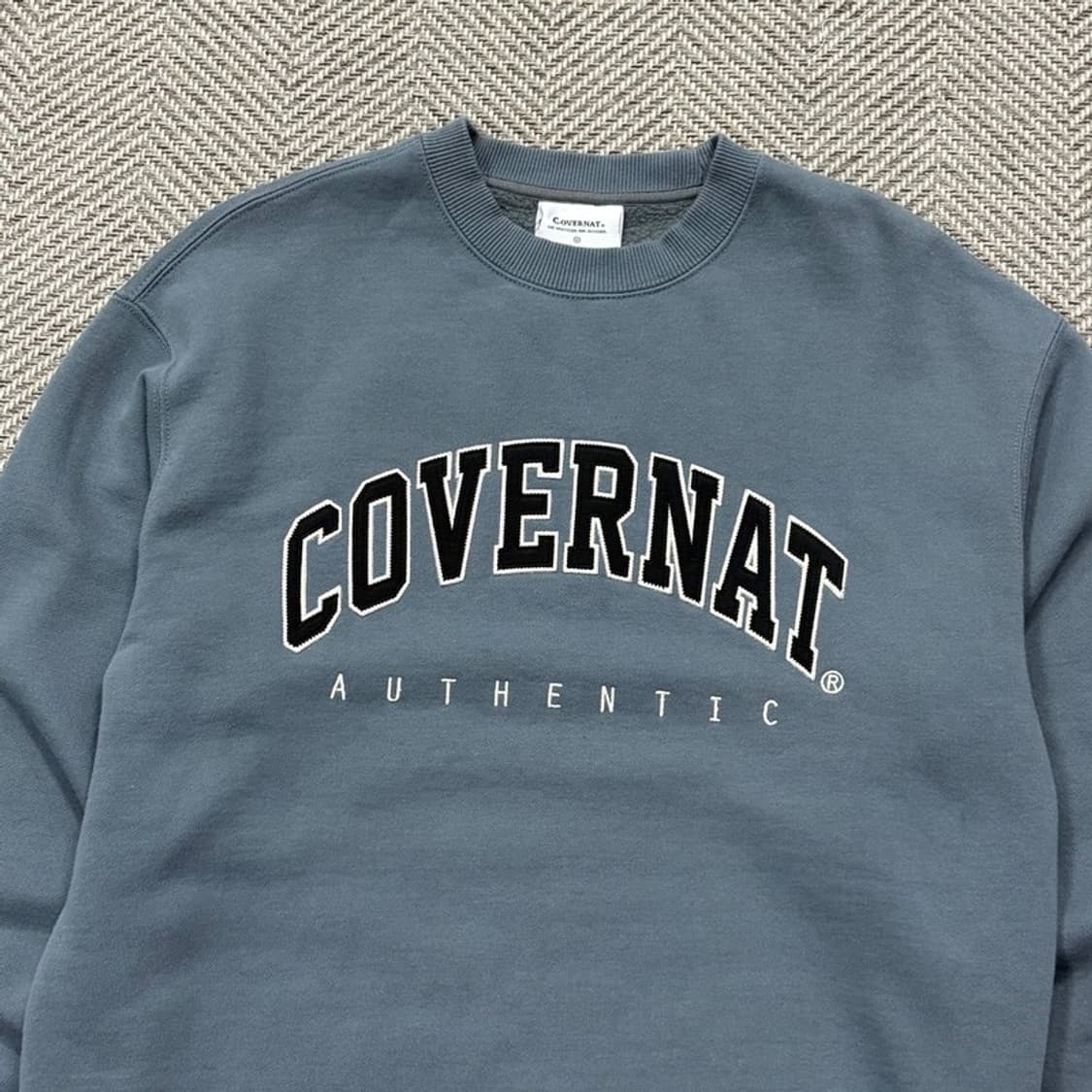 커버낫 베이직 로고 맨투맨 v2250 상품이미지3