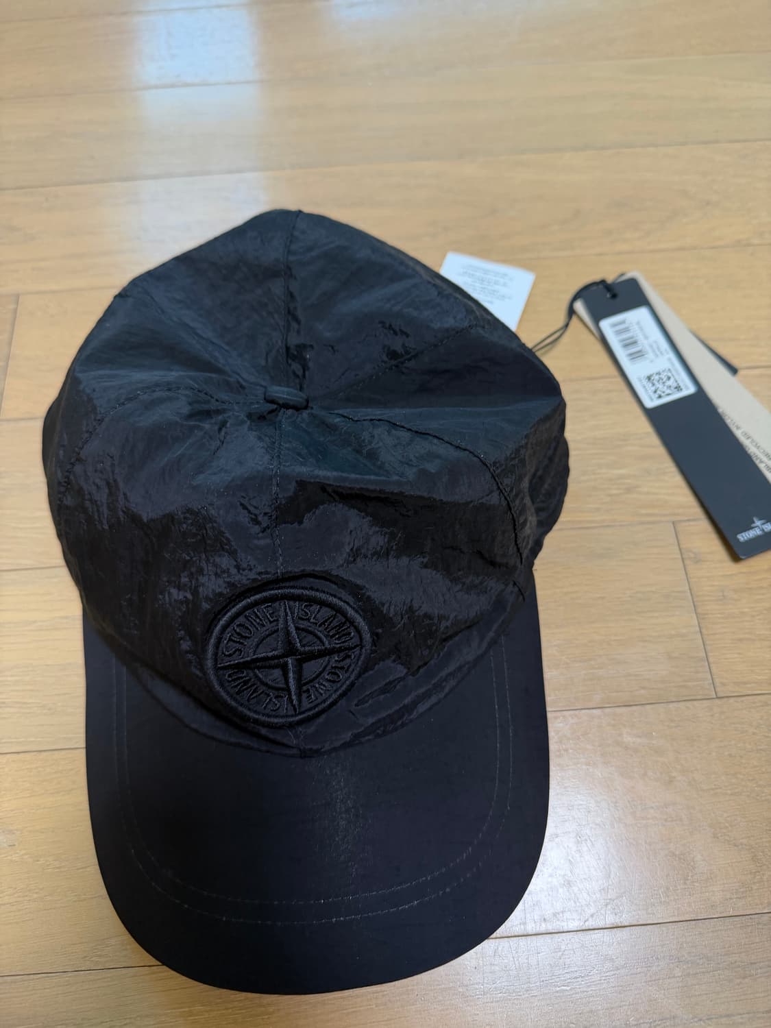 25FW 스톤아일랜드 블랙 볼캡 새상품 상품이미지2