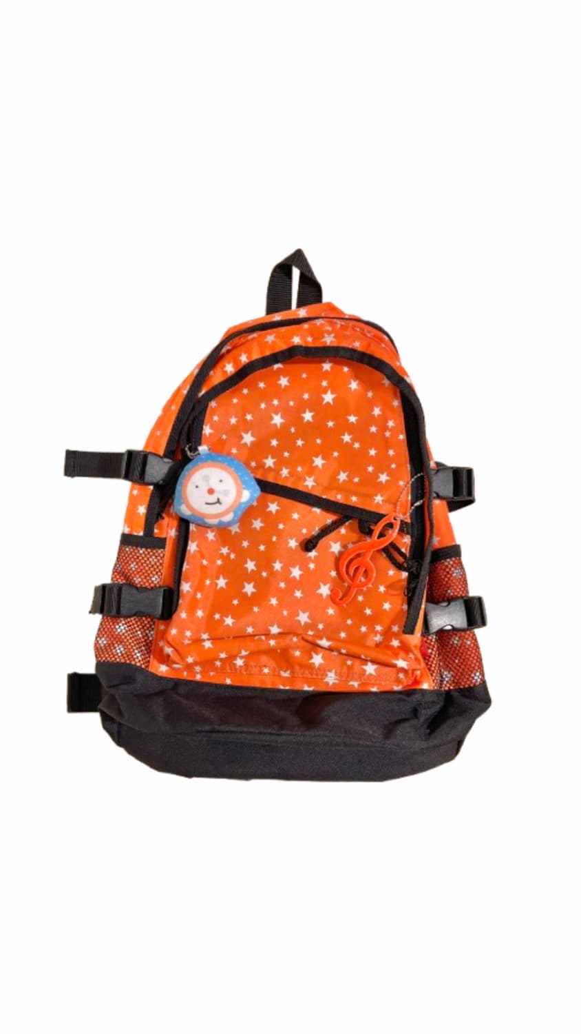 오렌지 별무늬 백팩 🍊 상품이미지1