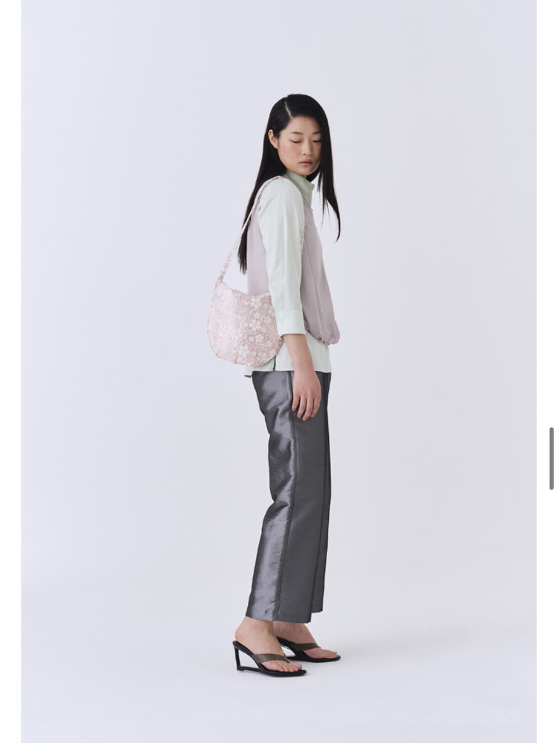 포코포스카 SILKY STRAIGHT TROUSERS 상품이미지1