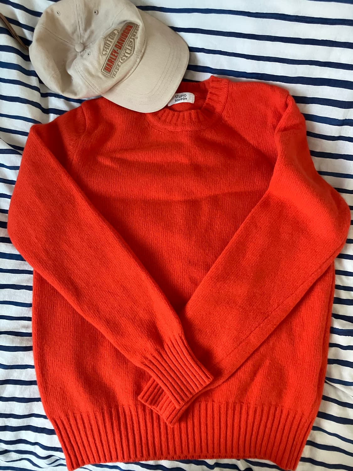 톰보이 니트 free 상품이미지1