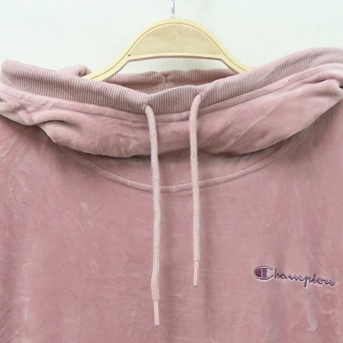 챔피온 딸기우유 벨벳 캥거루 포켓 후드 63099  상품이미지5