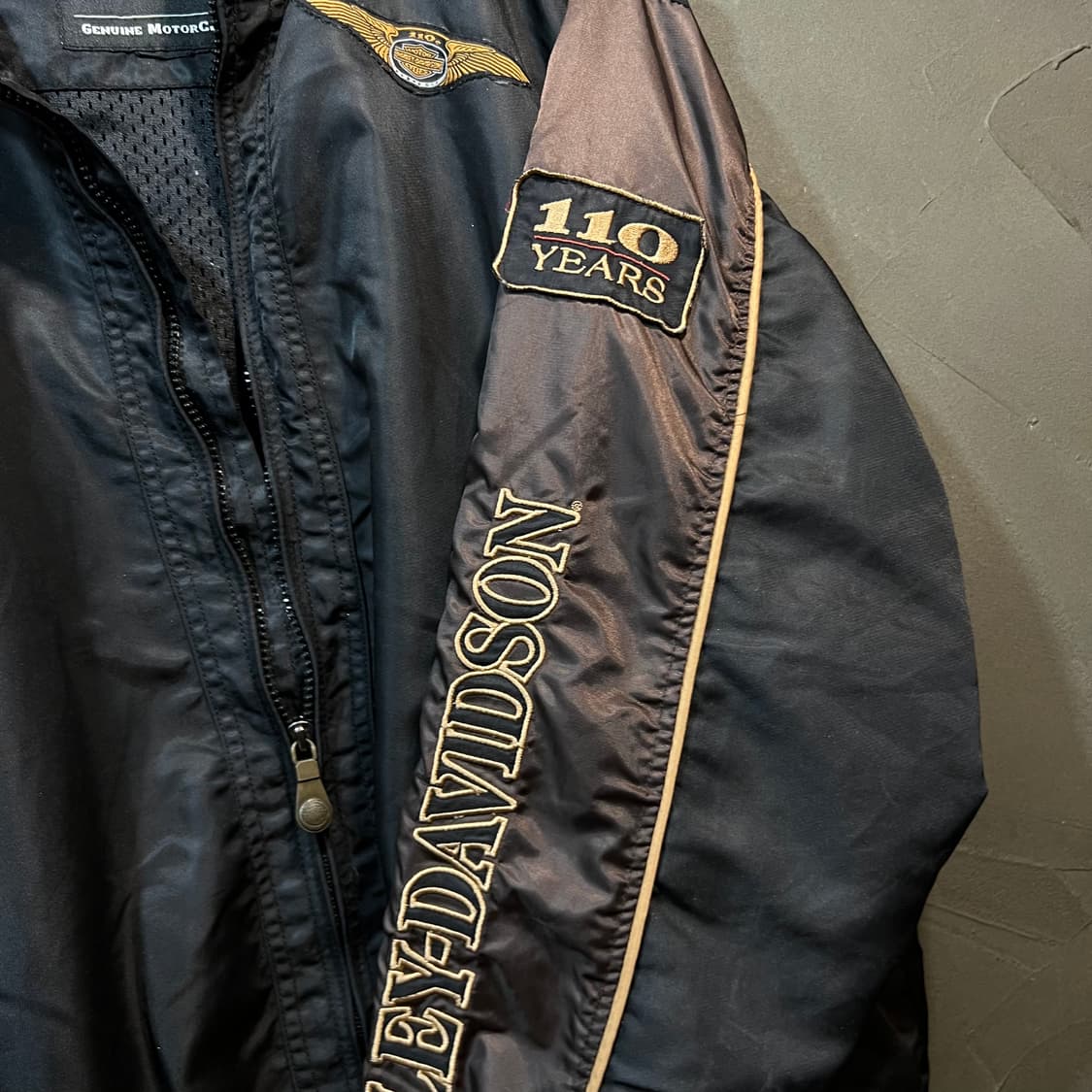 [M] HARLEY DAVIDSON 할리데이비슨 110주년 봄버 자켓 상품이미지4