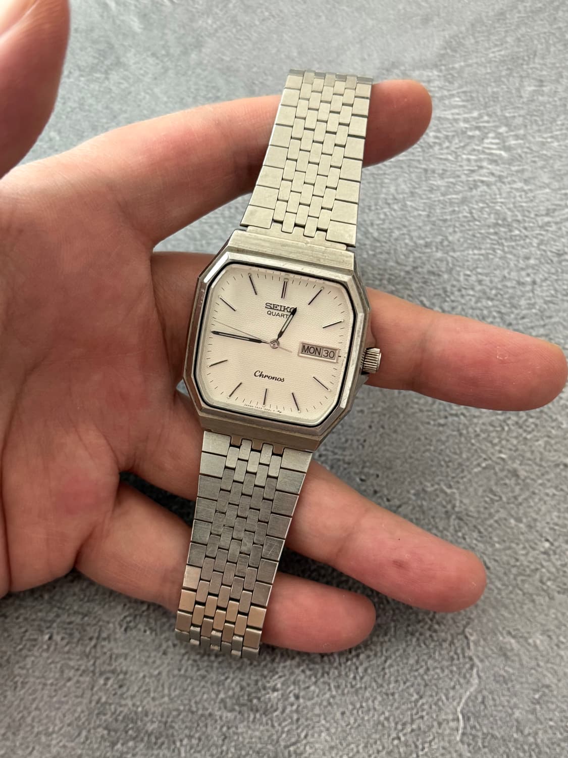 세이코 Seiko Chronos 스퀘어 데이 데이트 상품이미지3