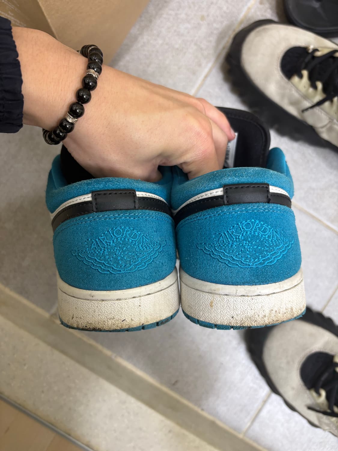 조던1 로우 레이저 블루 상품이미지3