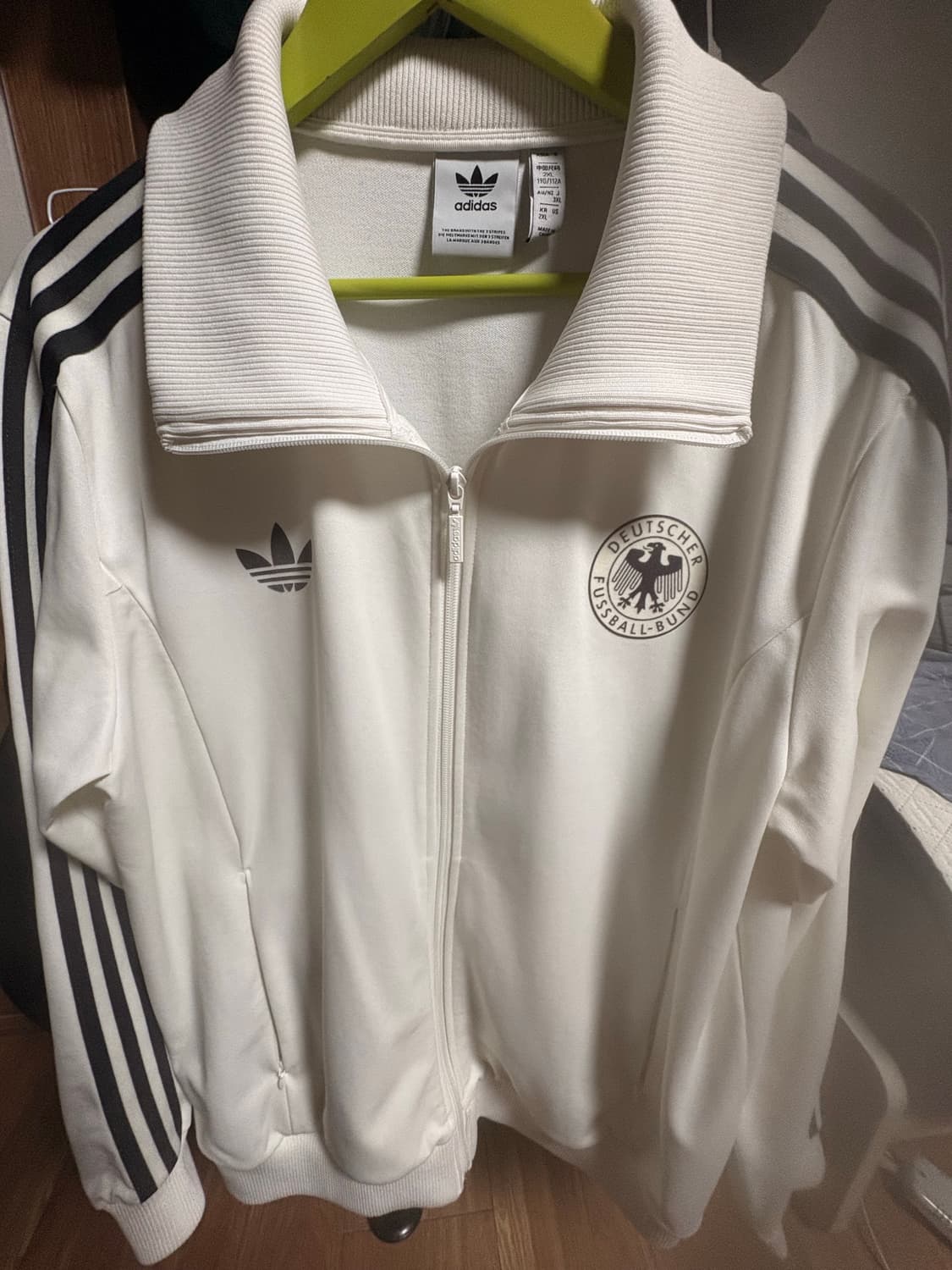 아디다스_독일 베켄바우어 트랙탑(흰색) _2XL 상품이미지4