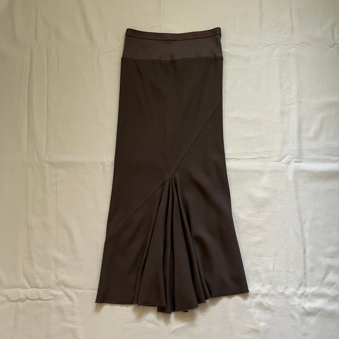 bias cut wool skirt 상품이미지5