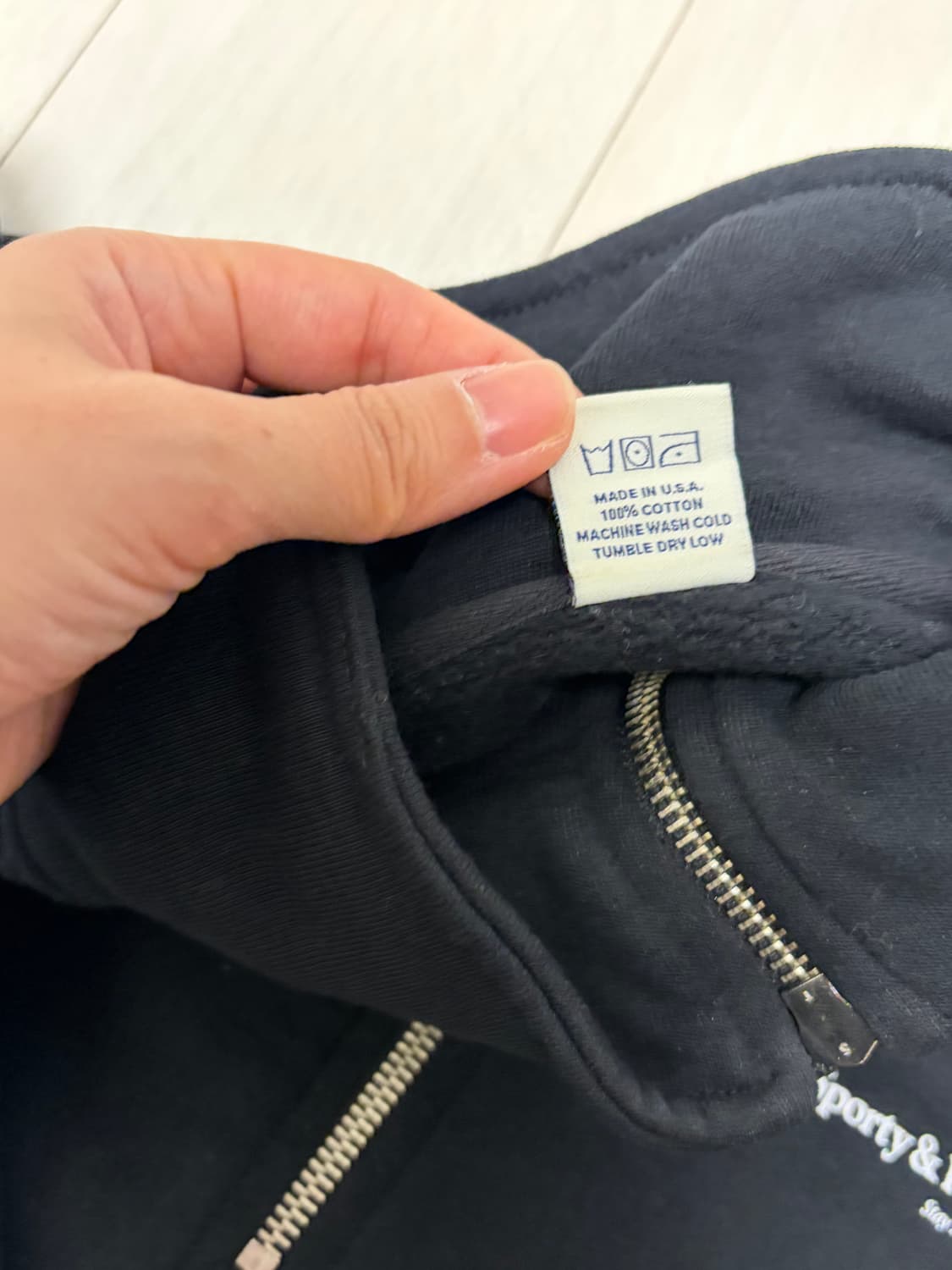 스포티앤리치 하프집업 스웨트셔츠 상품이미지5