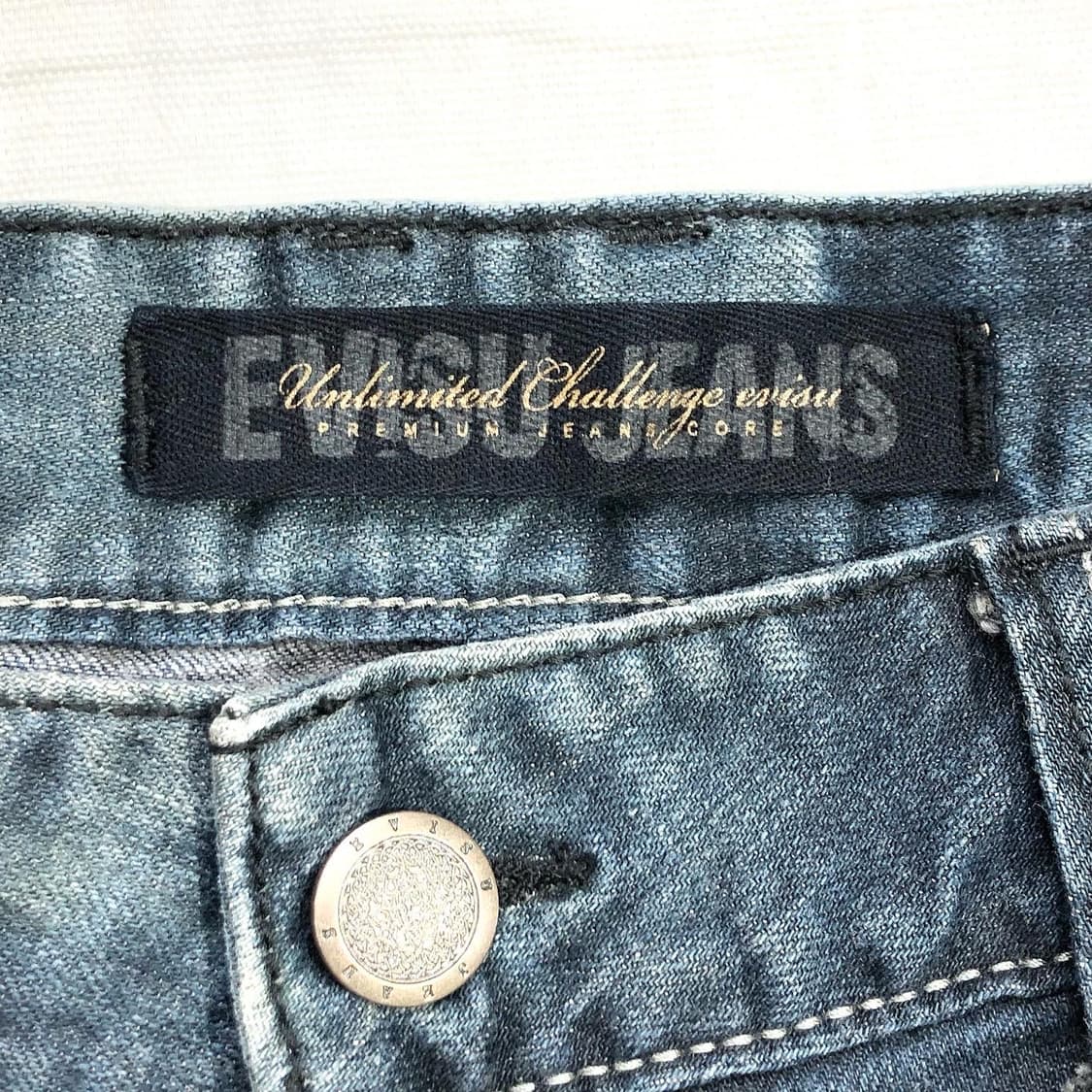 에비수 빅이니셜 워싱 데님 36 상품이미지6